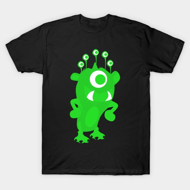 Radioactive green monster T-Shirt by PharaohCloset